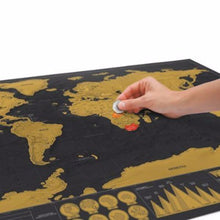 Load image into Gallery viewer, Scratch-Off World Map Poster
