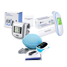 Load image into Gallery viewer, Blood Pressure Monitor + Infrared Ear Thermometer - Health Pack
