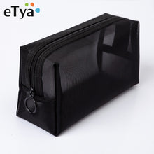 Load image into Gallery viewer, eTya Women Transparent Cosmetic Bag Travel Function Makeup Case Zipper Make Up Organizer Storage Pouch Toiletry Beauty Wash Bag
