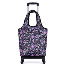 Load image into Gallery viewer, Travel Suitcase Bag,Cabin Luggage,Oxford cloth Handbag with wheel ,Grocery shopping cart,52*35*18 cm Rolling Trolley
