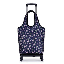 Load image into Gallery viewer, Travel Suitcase Bag,Cabin Luggage,Oxford cloth Handbag with wheel ,Grocery shopping cart,52*35*18 cm Rolling Trolley
