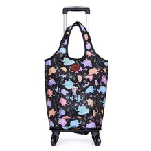 Load image into Gallery viewer, Travel Suitcase Bag,Cabin Luggage,Oxford cloth Handbag with wheel ,Grocery shopping cart,52*35*18 cm Rolling Trolley
