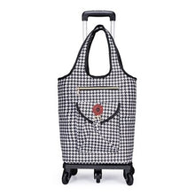 Load image into Gallery viewer, Travel Suitcase Bag,Cabin Luggage,Oxford cloth Handbag with wheel ,Grocery shopping cart,52*35*18 cm Rolling Trolley
