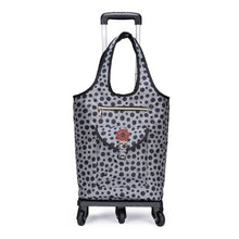 Load image into Gallery viewer, Travel Suitcase Bag,Cabin Luggage,Oxford cloth Handbag with wheel ,Grocery shopping cart,52*35*18 cm Rolling Trolley
