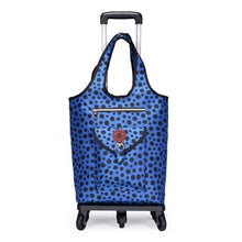 Load image into Gallery viewer, Travel Suitcase Bag,Cabin Luggage,Oxford cloth Handbag with wheel ,Grocery shopping cart,52*35*18 cm Rolling Trolley
