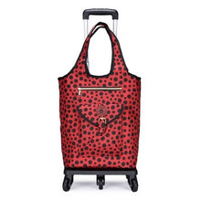 Load image into Gallery viewer, Travel Suitcase Bag,Cabin Luggage,Oxford cloth Handbag with wheel ,Grocery shopping cart,52*35*18 cm Rolling Trolley
