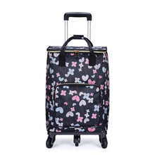 Load image into Gallery viewer, Travel Suitcase Bag,Cabin Luggage,Oxford cloth Handbag with wheel ,Grocery shopping cart,52*35*18 cm Rolling Trolley
