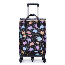 Load image into Gallery viewer, Travel Suitcase Bag,Cabin Luggage,Oxford cloth Handbag with wheel ,Grocery shopping cart,52*35*18 cm Rolling Trolley
