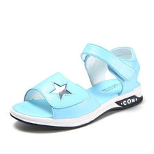 Load image into Gallery viewer, Little Girls Shose Summer Kids Sandals 2020 Fashion Flowers Flat Sandals For Children Princess Shoes 3 4 5 6 7 8 9 10 11 12 Year
