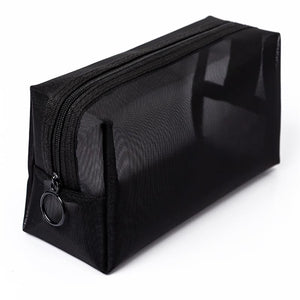 Women Transparent Cosmetic Bag Travel Function Makeup Case Zipper Make Up Organizer Storage Pouch Toiletry Beauty Wash Bag