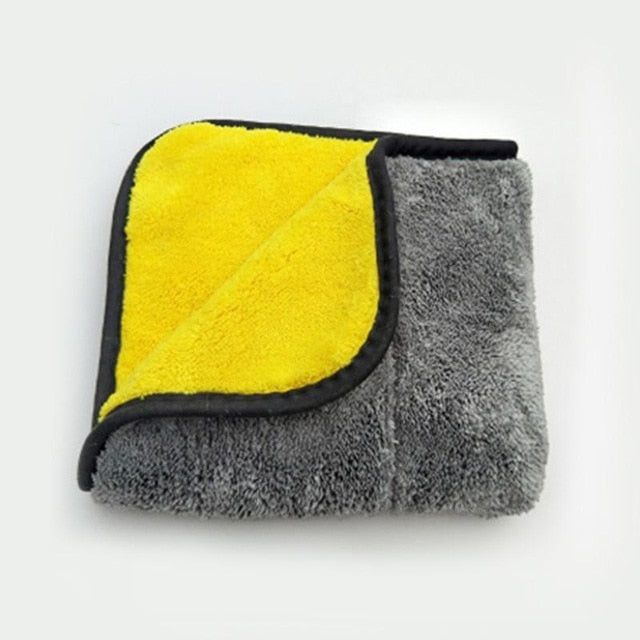 30*30cm Car Wash Microfiber Towel Auto Cleaning Drying Cloth Hemming Super Absorbent Universal for All Cars Hight Quality