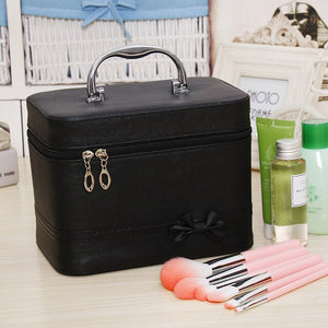 Professional Cosmetic Bag Portable Large Capacity Manicure Beauty Storage Box Cosmetic Case Waterproof Lovely The New MakeUp Bag