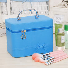 Load image into Gallery viewer, Professional Cosmetic Bag Portable Large Capacity Manicure Beauty Storage Box Cosmetic Case Waterproof Lovely The New MakeUp Bag
