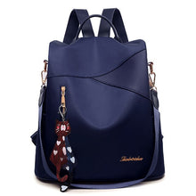 Load image into Gallery viewer, Anti-theft Oxford Cloth Stitching Women Backpack 2019 New Wild Student School Bag Ladies Bag Small Backpack Purse
