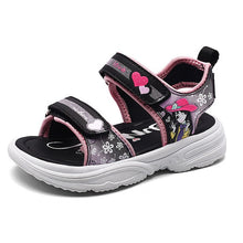 Load image into Gallery viewer, Kids Sandals Soft Princess Sandals Lightweight Shining Print Baby Girls Shoes Comfortable Summer Kids Sandal
