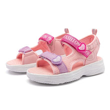 Load image into Gallery viewer, Kids Sandals Soft Princess Sandals Lightweight Shining Print Baby Girls Shoes Comfortable Summer Kids Sandal
