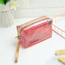 Load image into Gallery viewer, Miyahouse PVC Transparent Women Make Up Case Laser Beauty Organizer Pouch Mini Jelly Bag For Ladies Cosmetic Bag
