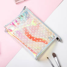 Load image into Gallery viewer, Miyahouse PVC Transparent Women Make Up Case Laser Beauty Organizer Pouch Mini Jelly Bag For Ladies Cosmetic Bag
