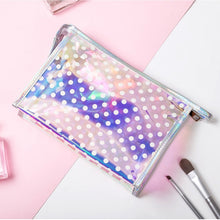 Load image into Gallery viewer, Miyahouse PVC Transparent Women Make Up Case Laser Beauty Organizer Pouch Mini Jelly Bag For Ladies Cosmetic Bag
